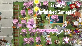 PvZ2 Upcoming v12.9.1 - New Plant Sakura Unfinished Gameplay