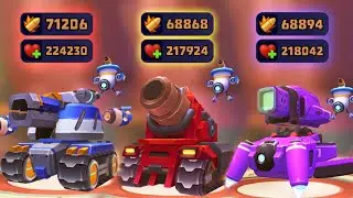 Tank Hero | Who is Stronger / Prism vs Blaster vs Rust - Leader Road