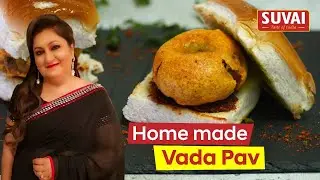 Suvai Foods Singapore: Make Vada Pav at your home| Suvai's Kitchen ft. Sarab Kapoor