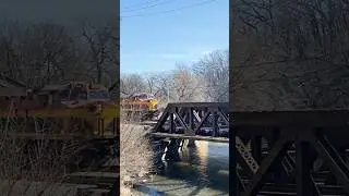 KCS #4799 leads CP-149 Westbound on the CPKC Watertown Sub #railfanning #cpkc