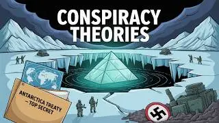 Conspiracy Theories | The Antarctica Treaty Cover-Up... | Rain Sounds For Relaxation