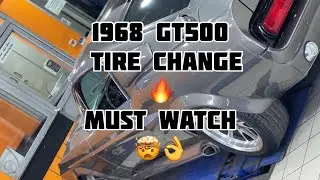 1968 Shelby GT500 &ndash; Original Factory Car (Not a Replica) Tire Change @RoadReadyGarage0909