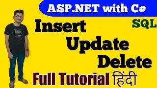C# Asp.Net - Insert update delete and view with SQL Server Database | CRUD Operations | C#.Net Code