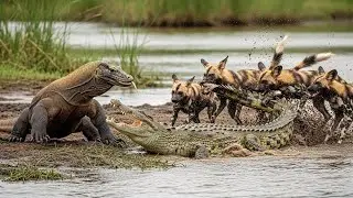 Komodo Dragon vs Crocodile &ndash; The Most Brutal Predator Battle Ever Recorded