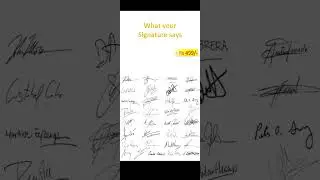 What your signature says - Signature Analysis and Improvement #graphology #signature #wgitachi