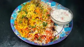 Tasty and flavourful Hyderabadi chicken dum biryani