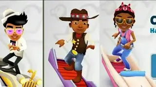Subway Surfers Car Board Pack- Roller, Cruiser and Chrome