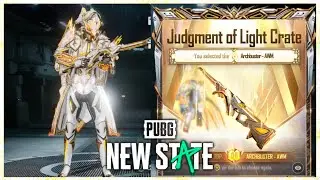 JUDGMENT OF LIGHT CRATE OPENING!! 50k NC! | PUBG NEW STATE