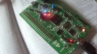 STM32F4DISCOVERY blinking leds