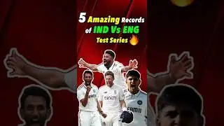 IND Vs Eng: Test Series के 5 ख़तरनाक records🔥😱🥵 #shorts #cricket #testcricket #indvseng