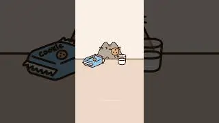 Pusheen: Cookies and Milk