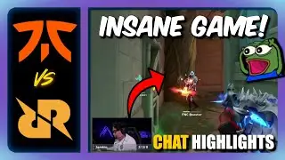 CHAT REACTS to FNC vs RRQ - VALORANT HIGHLIGHTS | VCT MASTERS TORONTO 2025