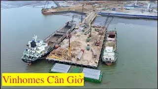 Vinhomes Cần Giờ Tiến Độ Khu B Và Khu A Công Trường Choáng Ngộp Quá