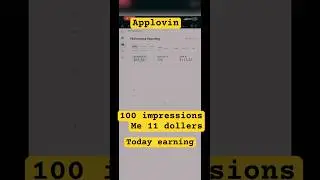 Applovin se daily 10 dollers ll #applovin #cpmwork #shorts