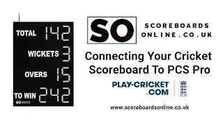 Connecting Your Cricket Scoreboard to PCS Pro