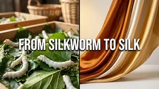 From Silkworms to Silk Fabric  The Complete Silk Production Process Documentary