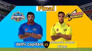 DC vs Csk Mini IPL FINAL Real cricket 20 gameplay