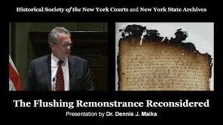 The Flushing Remonstrance Reconsidered