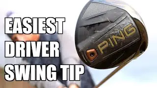 THE EASIEST DRIVER SWING TIP - learn a simple uncomplicated driver swing for longer drives