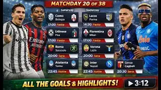 (Juventus // AS Roma) Italian Serie A fixtures  - Matchday 20 of 38 #italy #football