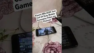 Xiaomi Mİ6 2025 Test Call Of Duty Mobile Gameplay Video my Channel #callofdutymobile