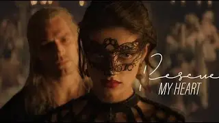 geralt + yennefer | rescue my heart