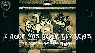 1 hour Old School Boom Bap Beats - 90s Freestyle Rap Beats MIX | BEATSOLENT