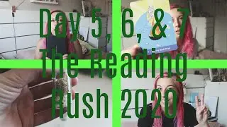The Reading Rush Vlog: Day 5, 6, & 7 + A Spell Jar for Good Sleep