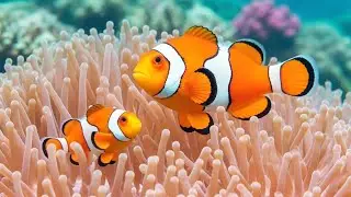 The Best 4K Aquarium 🐠 Explore the Stunning World of Sea Jellyfish and Beautiful Coral Reef Fish.#96