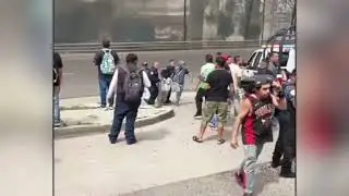Enorme fuga de g&aacute;s LP causa explos&atilde;o na ponte da Conc&oacute;rdia nos limites do estado do M&eacute;xico 23 10 25