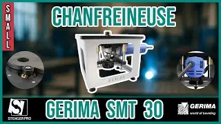 GERIMA SMT 30-AED : chanfreins r&eacute;guliers et puissants sur t&ocirc;les droites | STENGER PRO #gerima