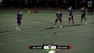 Belmont HS Varsity Football: Marauders vs Waltham Hawks, September 4th, 2025