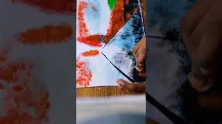 How to Draw Misty Autumn Park Scene.... Art By Angel....