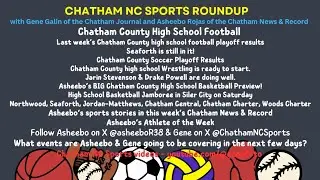 ChathamNC Sports Roundup - 11.12.25