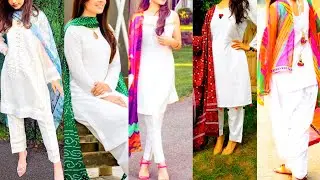 White colour and off white colour shalwar kameez design idea2022 #whitedress#14agust #maryamfashion