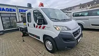 Fiat Ducato Maxi Autokran Doppelkabine