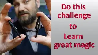 Can You Master this Pen Top Challenge and learn Mind-Blowing Magic?