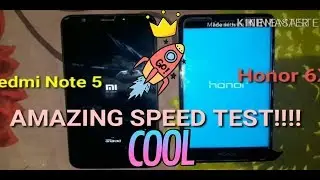 Redmi Note 5 Vs Honor 6X || Speed Test || Ultimate Review ||