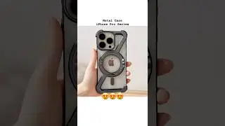 Ultimate Metal Magnetic iPhone Case 🔥 Premium Protection & Style #iphonecase #apple #shorts