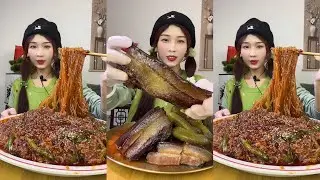 【ASMR】【MUKBANG】 PORK BELLY STICKY RICE | EATING SHOW |CHINESE MUKBANG |食べ |吃播 LOVE ASMR&bull;JENNIE #咀嚼音