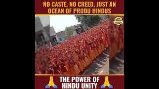 No Caste, No Creed, Just An Ocean Of Proud Hindus