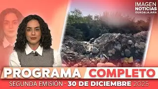 Noticias GDL con Carolina Martínez | Programa completo 30 de diciembre de 2025