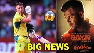 Australian Player David Warner movie in India 🤯 Robinhood | warner movie look in Indian movie