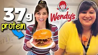 HEALTHY COPYCAT FAST FOOD RECIPE AT HOME | High Protein Low Calorie Wendy's 