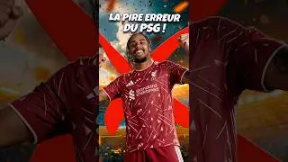LE PSG A FAIT LA PIRE ERREUR DE SON HISTOIRE ! 😱⚽️