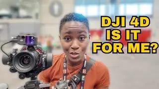 Got my hands on the DJI 4D at the B&H Build Expo