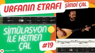19 - BAĞLAMA DERSİ - URFANIN ETRAFI #bağlamadersi  #sazdersi #sazkursu #bağlamakursu #bağlama #t&uuml;rk&uuml;
