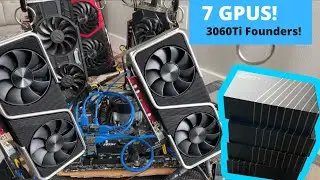 Building a 7 GPU Mining Rig! (300MH/S Ethereum!)