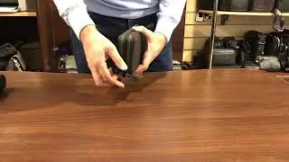 Мужской клатч на двух молниях B/V.