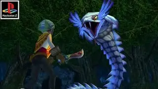 [4K] Dark Cloud PS2 Nostalgia – Wise Owl Forest Lv.7–9 & White Snake Mini-Boss